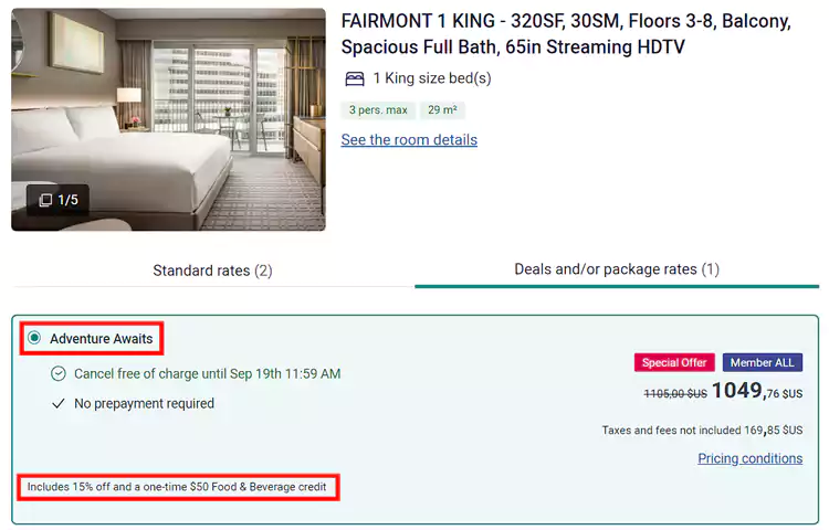 23年入住加州和夏威夷费尔蒙酒店拿25000分,房价 23年入住加州和夏威夷费尔蒙酒店拿25000分,房价