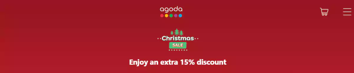 Agoda 圣诞节大促,预订全球酒店额外85折 Agoda 圣诞节大促,预订全球酒店额外85折