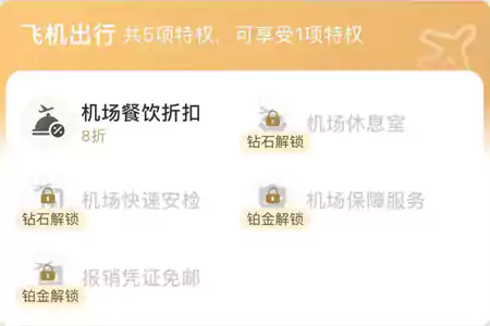 携程会员权益,飞行特权 携程会员权益,飞行特权