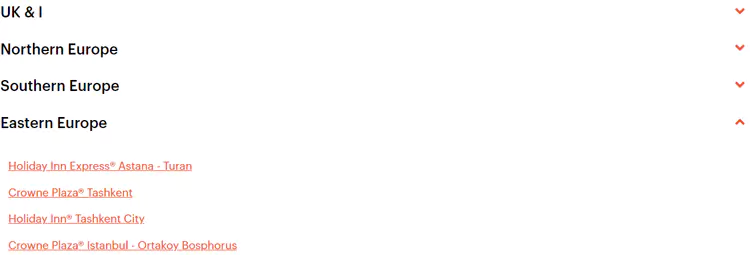 欧洲新开业IHG酒店72折酒店名单 欧洲新开业IHG酒店72折酒店名单