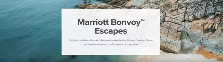 万豪逍遥游-全球酒店8折