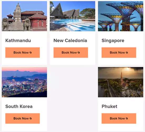 万豪 Escapes 促销活动参与城市