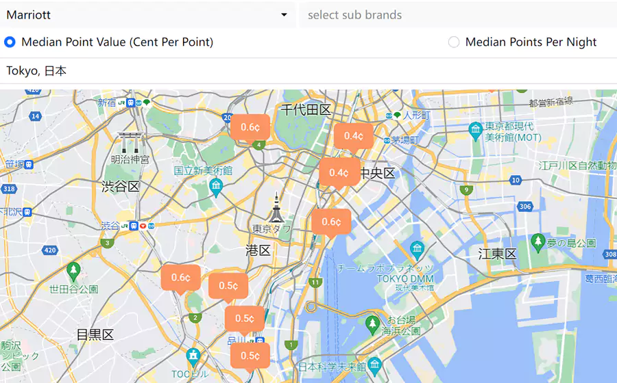 Max My Point地图视角