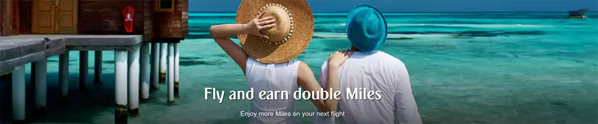 阿联酋航空：双倍 Skywards 里程礼遇，飞行并赚取双倍里程