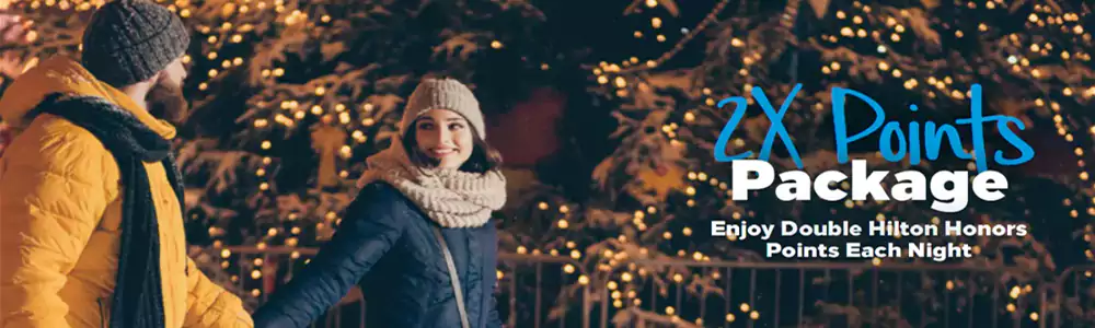 希尔顿 2X POINTS 双倍积分房价