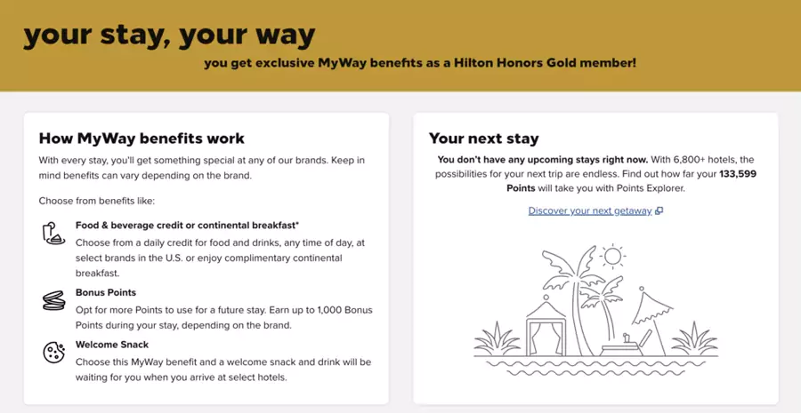 希尔顿 MyWay- 希尔顿荣誉客会的迎宾礼遇 希尔顿 MyWay- 希尔顿荣誉客会的迎宾礼遇