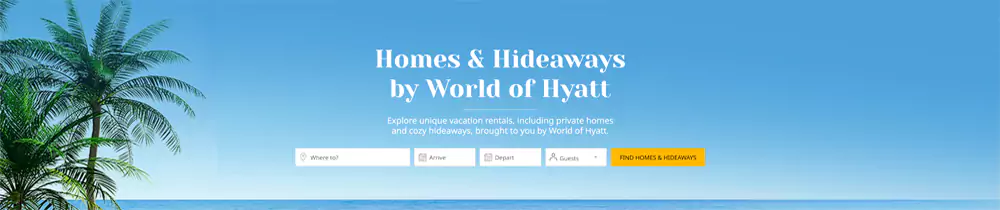 凯悦天地Home and Hideaways高端民宿开始预订 凯悦天地Home and Hideaways高端民宿开始预订