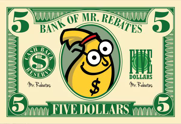 Mrrebates 返利网站赠送免费5美元