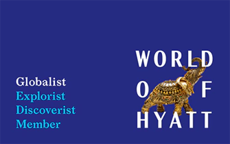 凯悦天地最高等级会员，环球客会员卡