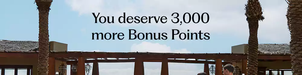 希尔顿定向活动：注册后4个月内入住可获得3000点奖励