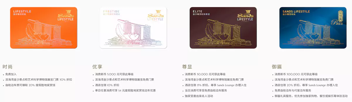 通过金沙会籍匹配,获赠新加坡景点门票 通过金沙会籍匹配,获赠新加坡景点门票
