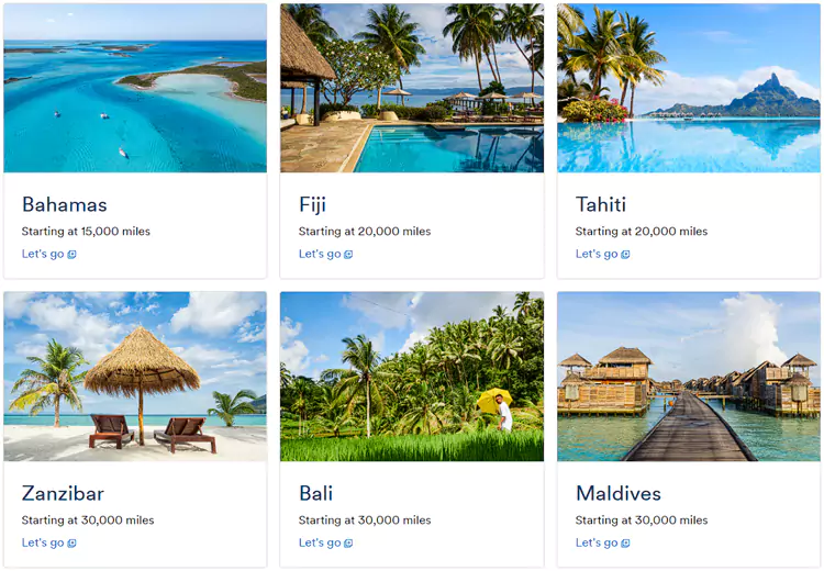 阿拉斯加航空全球逍遥游,里程优惠兑换活动,在活动页面列出本季活动的目的地 阿拉斯加航空全球逍遥游,里程优惠兑换活动,在活动页面列出本季活动的目的地