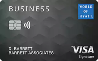 美国信用卡 凯悦 Chase World of Hyatt Business 商业信用卡