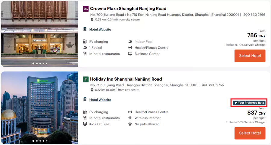 Paypal用户预订周末住宿可享75折，房价示例