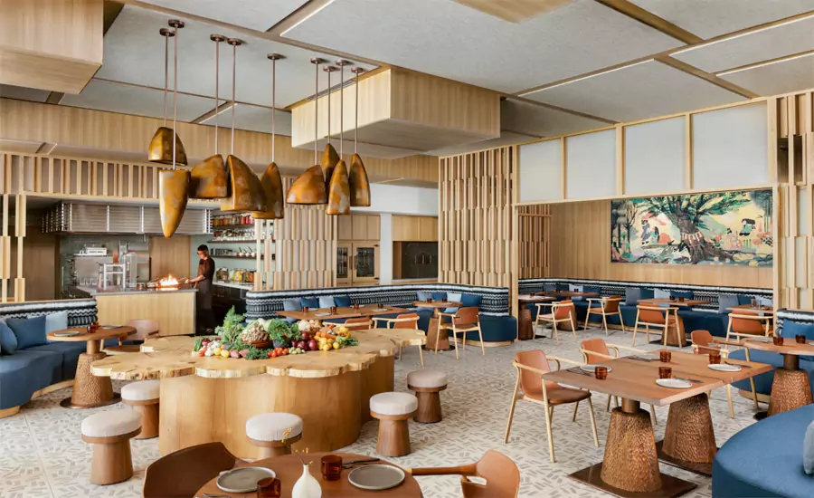 京都六善酒店酒店里的全日餐厅「All day dining Sekki」 京都六善酒店酒店里的全日餐厅「All day dining Sekki」