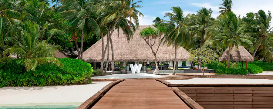 马尔代夫W酒店大堂 马尔代夫W酒店大堂