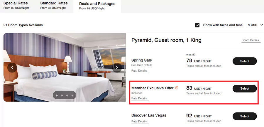 入住拉斯维加斯MGM酒店,每晚可获得3000万豪积分,活动房价 入住拉斯维加斯MGM酒店,每晚可获得3000万豪积分,活动房价