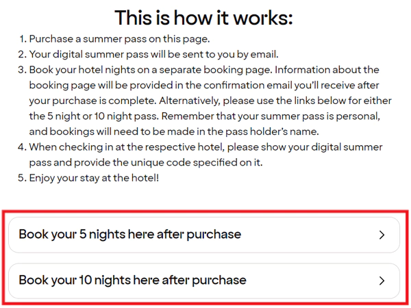 购买 Strawberry 夏季通票后预订酒店链接 购买 Strawberry 夏季通票后预订酒店链接