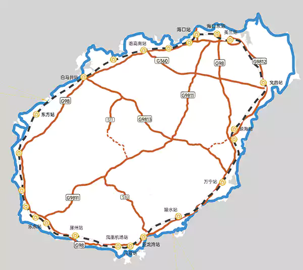 海南环岛旅游公路 海南环岛旅游公路