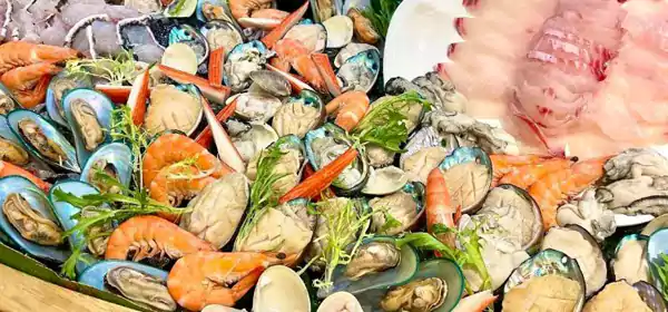 在潭门南海风情小镇吃海鲜 在潭门南海风情小镇吃海鲜