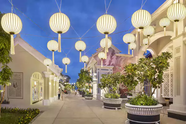 复古花砖搭配越式特色灯笼挂灯,将越南传统元素与法式摩登优雅完美融合 复古花砖搭配越式特色灯笼挂灯,将越南传统元素与法式摩登优雅完美融合