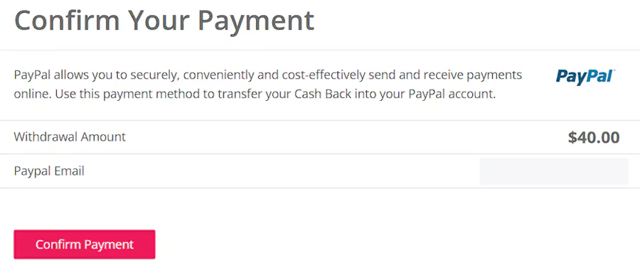 会确认你提取的账户,没有问题就“Confirm Payment” 会确认你提取的账户,没有问题就“Confirm Payment”