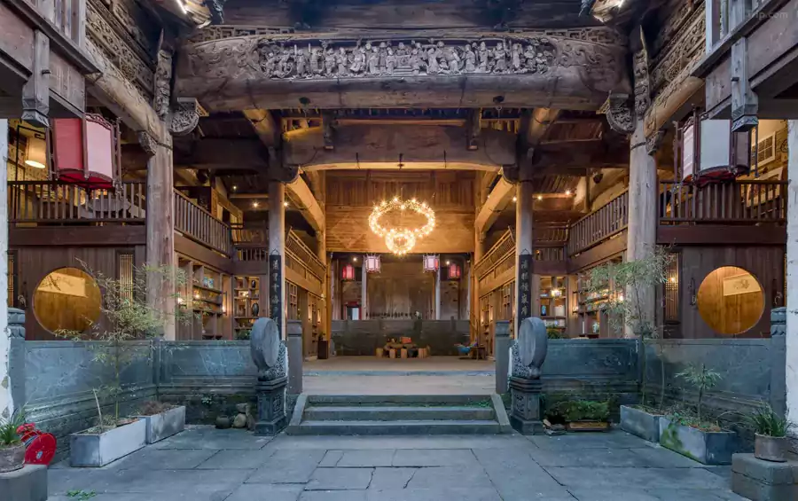 明训别院・婺源云水谣大厅 明训别院・婺源云水谣大厅