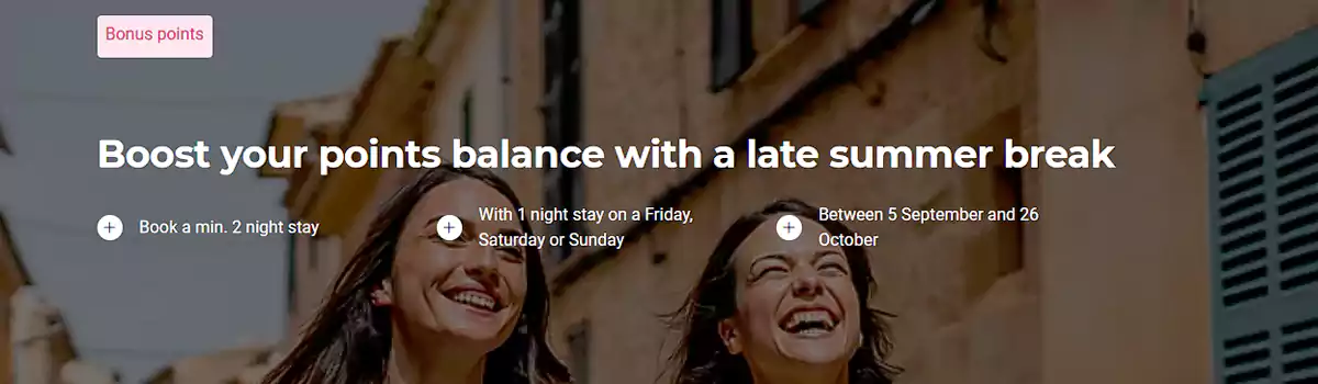 雅高Accor活动:周末入住欧洲酒店2晚1000点奖励(2025/9/22前预订) 雅高Accor活动:周末入住欧洲酒店2晚1000点奖励(2025/9/22前预订)