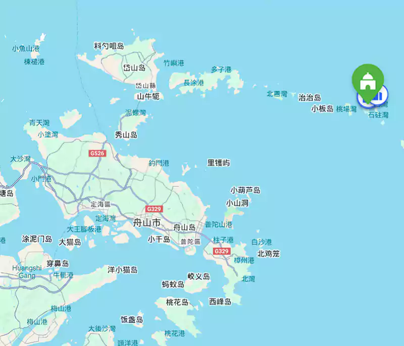 东极岛区位 东极岛区位