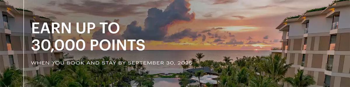 洲际IHG定向：入住两晚可获得1万点奖励，最高6晚（2025/9/30前）