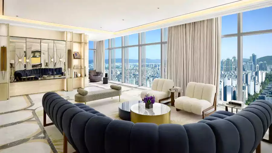 酒店的 “顶流房型” 还要数上百平的 Josun 大师套房 酒店的 “顶流房型” 还要数上百平的 Josun 大师套房