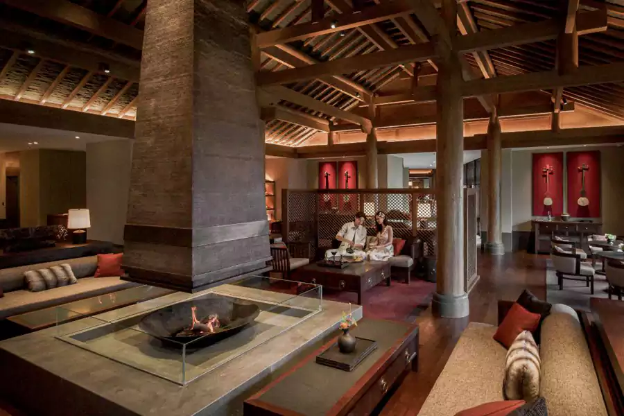 日赛谷丽思卡尔顿隐世酒店大堂