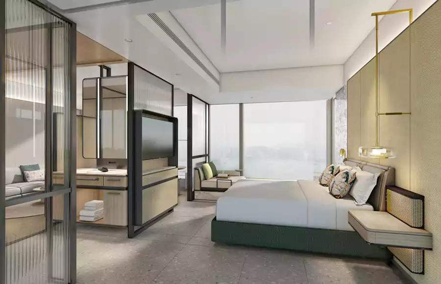 每一间有窗的客房都能直面海景 每一间有窗的客房都能直面海景