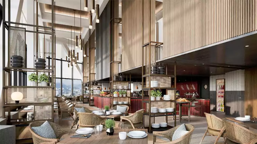 全日制餐厅融合国际与本地风味