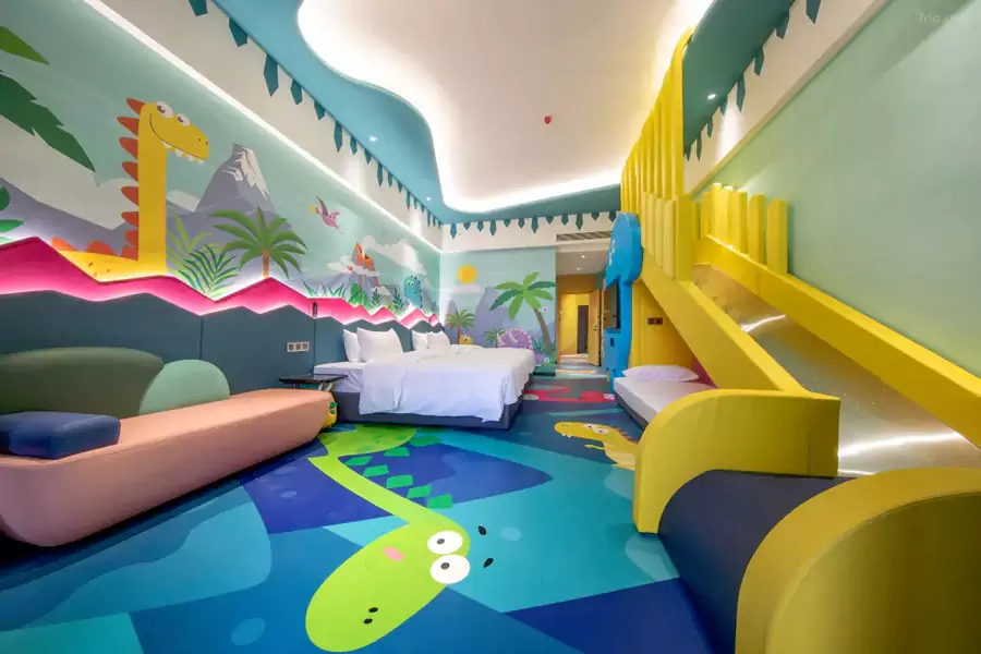 清远熹乐谷温泉度假酒店亲子主题房