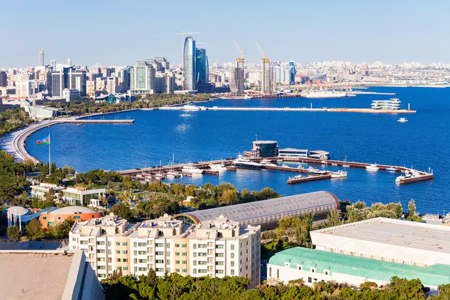 巴库滨海大道 巴库滨海大道