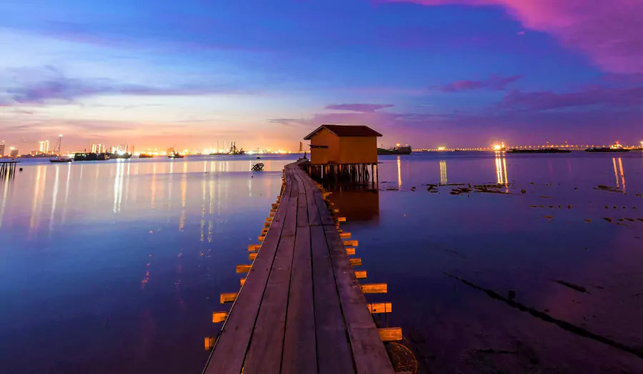 姓周桥（Chew Jetty）