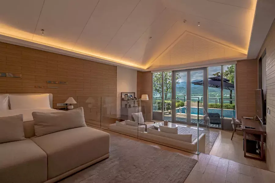 每一间都带着超大落地窗与独立阳台 每一间都带着超大落地窗与独立阳台