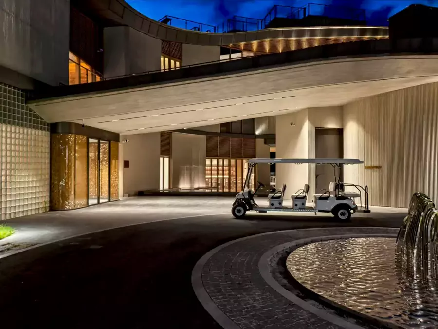 杭州径山都喜泰丽汤泉酒店入口