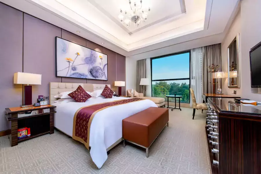 南山乙所的基础房型，推窗就能见草木