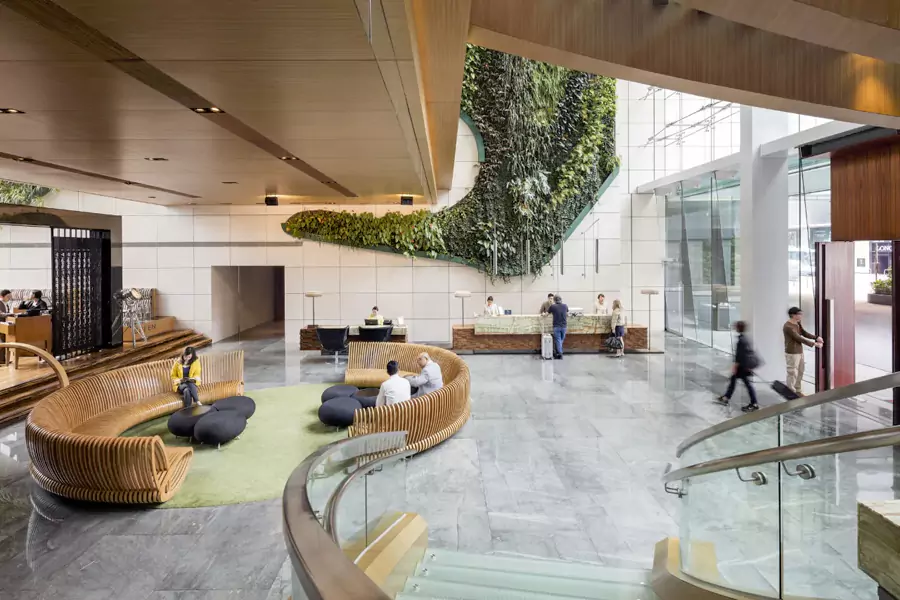 唯港荟的科技感从踏进大堂的那一刻就藏不住了 唯港荟的科技感从踏进大堂的那一刻就藏不住了