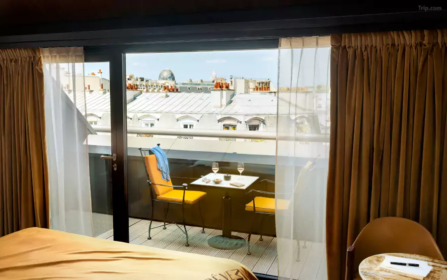 巴黎景观豪华间带独立露台