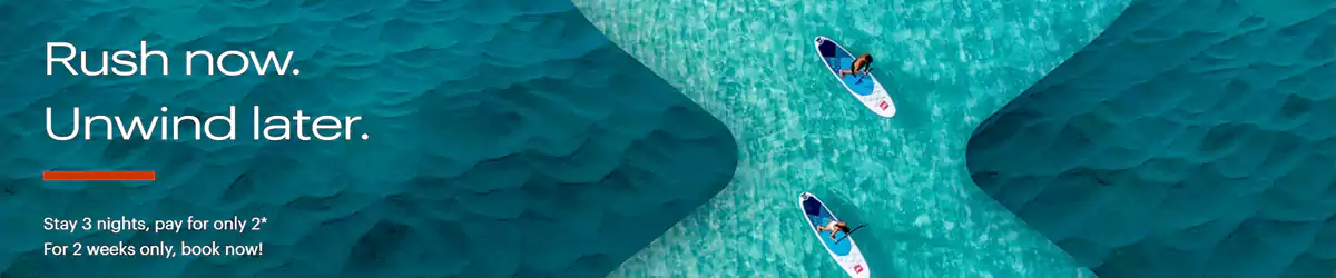 洲际IHG活动：东亚及太平洋地区酒店住三免一