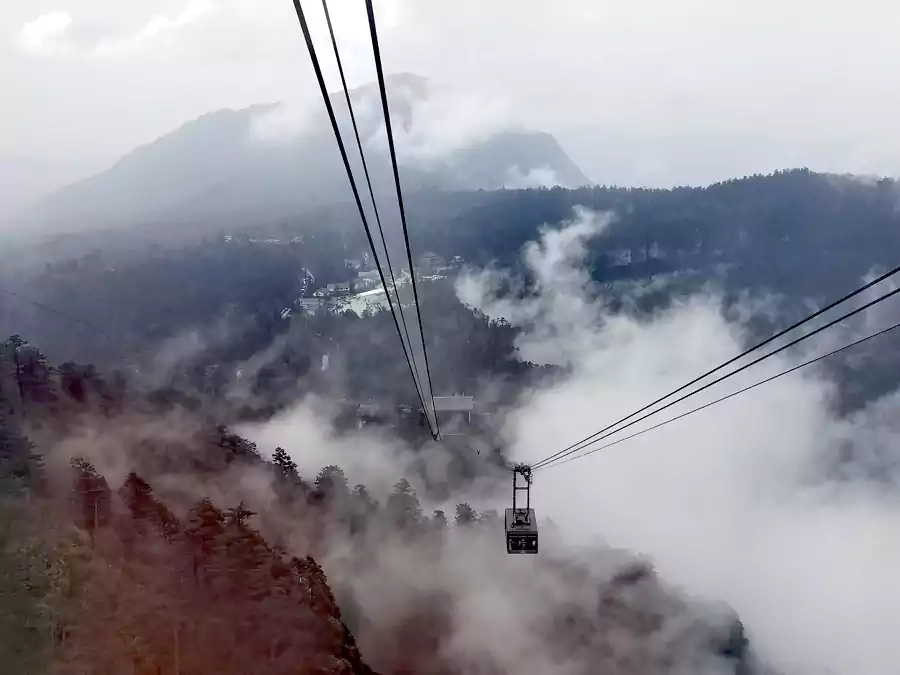 金顶索道 金顶索道