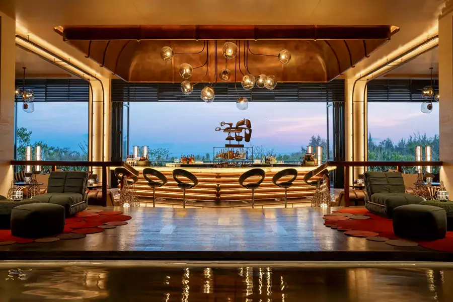 调酒师现场调制特饮 调酒师现场调制特饮