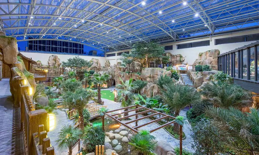 4200㎡的室内幻想岛