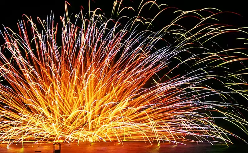 白滨海滩花火大会 白滨海滩花火大会