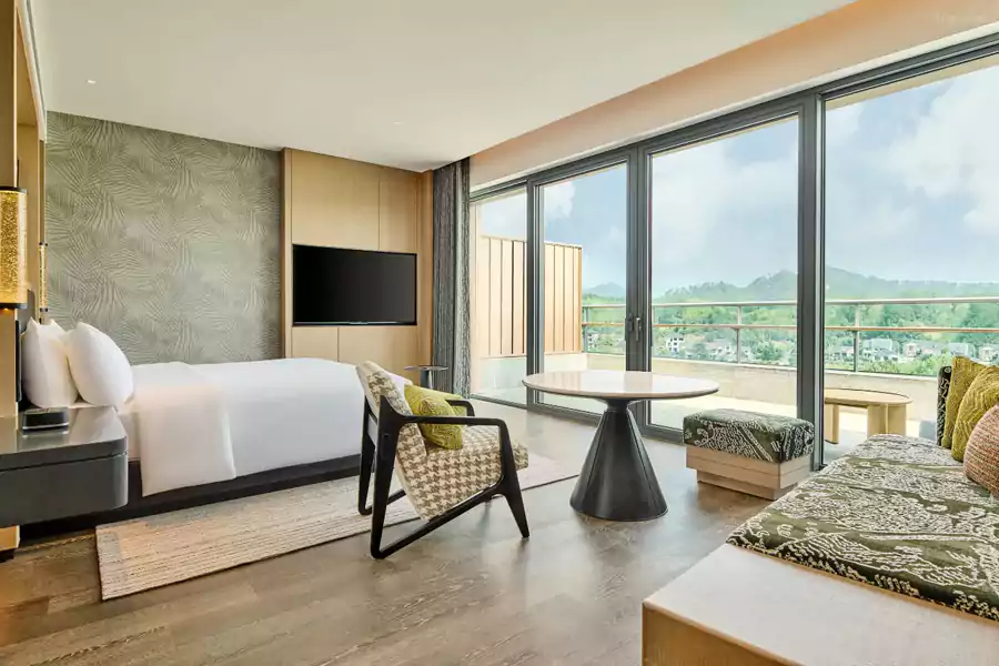 所有客房都藏着 “观景小心机”