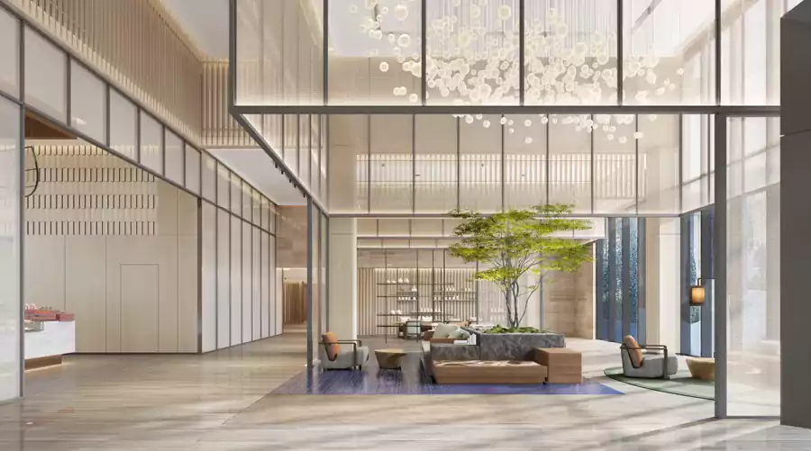 走进酒店内部,仿佛踏入了《浮生六记》的诗意世界 走进酒店内部,仿佛踏入了《浮生六记》的诗意世界