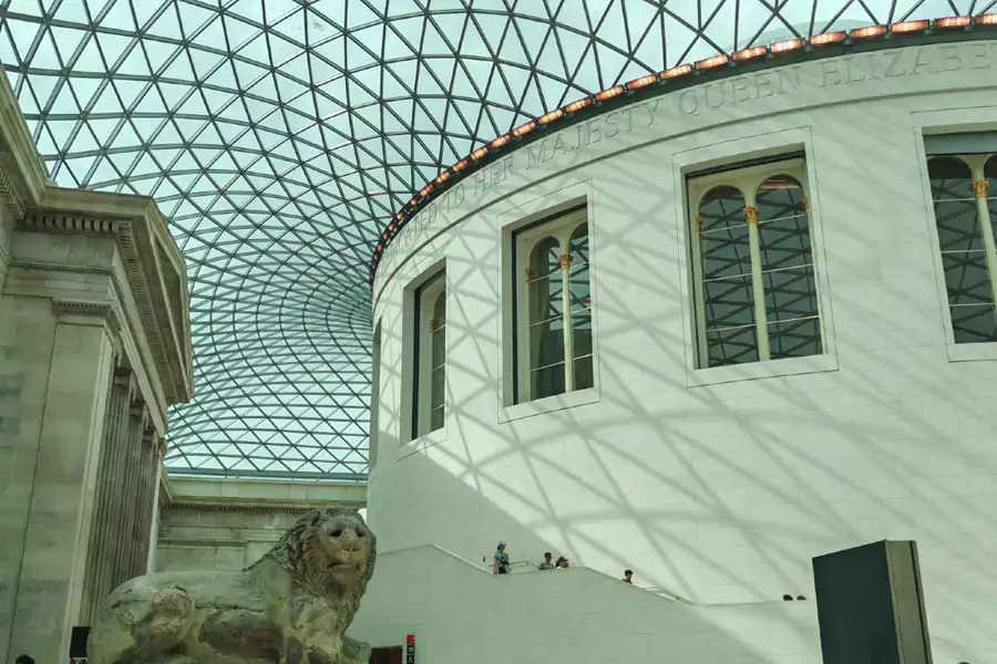 大英博物馆中庭 大英博物馆中庭